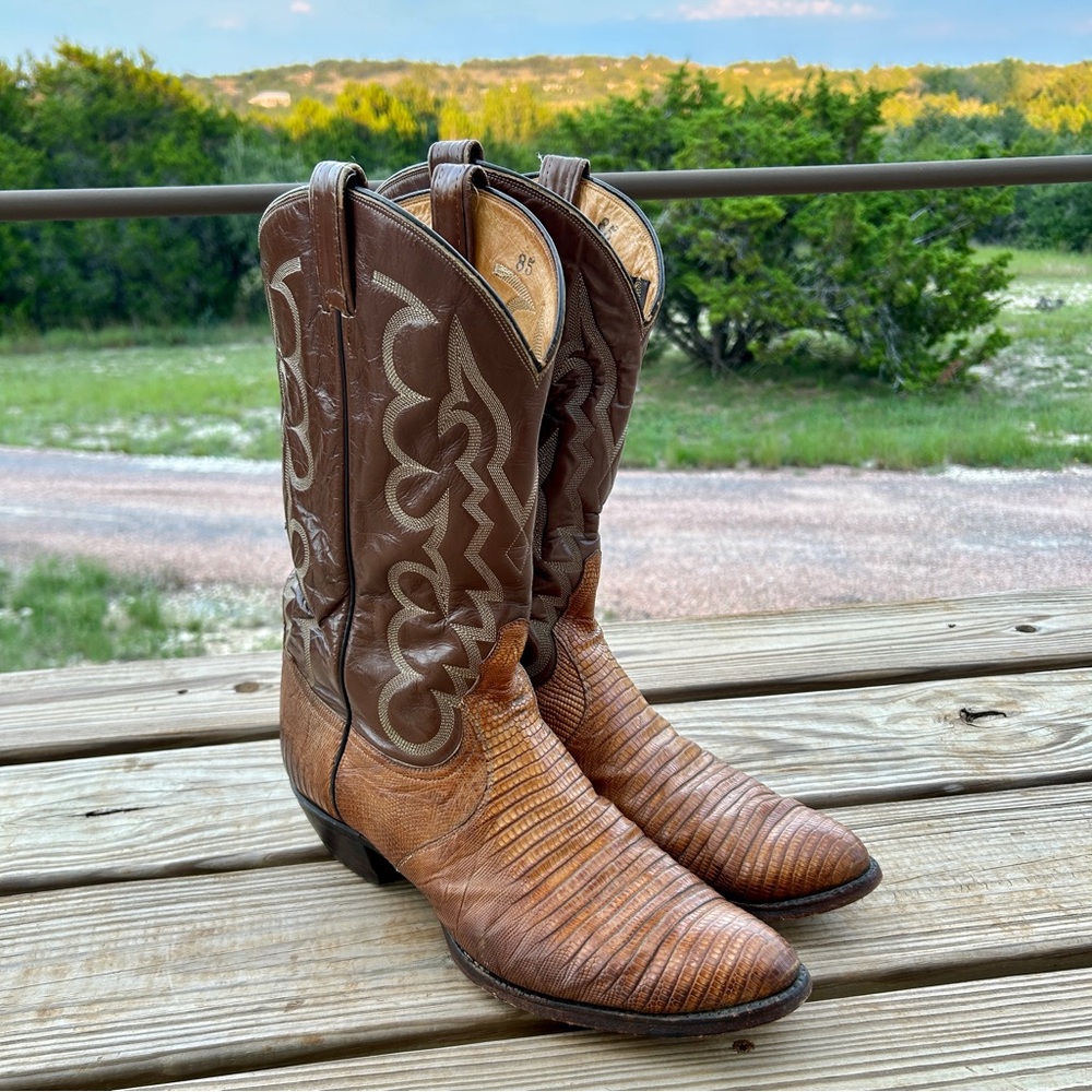 Tony Lama size 14 vintage Lizard 🦎